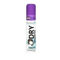 RONNEY Dry Shampoo deep brown&dark - Suchy szampon do włosów brązowych i ciemnych 200 ml
